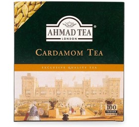 AHMAD TEAM CARDAMOM TEA 100 BAGS