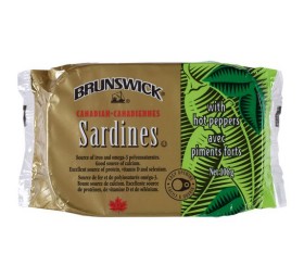 BRUNSWICK SARDINES HOT PEPPER 106G