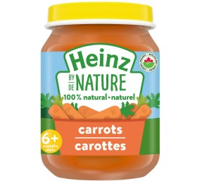 HEINZ BY NATURE BABYFOOD CARROTS 128ML